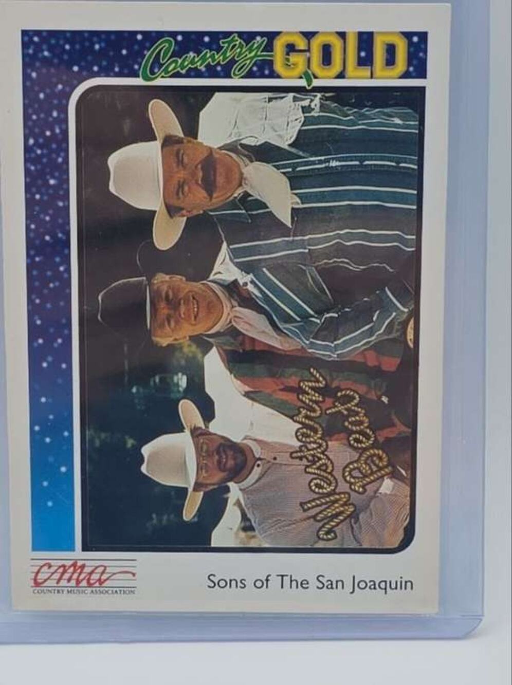 1992 Sterling Country Gold #95 Sons of The San Joaquin Card
